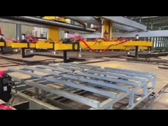 máquina de corte pesada de aço da folha de 6mx2mx16mm com automaticamente carregamento e descarregamento de folhas