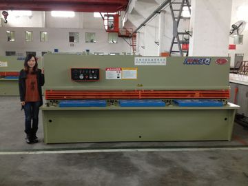Máquina de corte hidráulica do cortador da placa de aço com o certificado do CE e do ISO