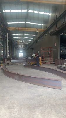 2' ‘- 8'’ tubulação de aço com a máquina de dobra grande do diâmetro para dobrar o aço da seção no radiano diferente