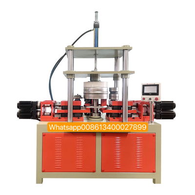 Máquina de corte e laminagem de borda irregular CNC Servo Metal Spinning Equipamento de torneamento de reforço cónico