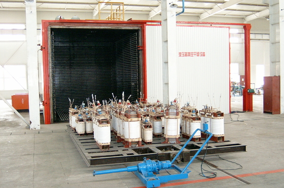 PLC controle de tela sensível ao toque Transformador de energia Tanque de secagem de vácuo Com a Alemanha Leybold bomba de vácuo