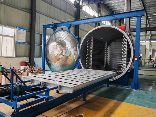 Tanque de secagem a vácuo de forma redonda para transformador de energia