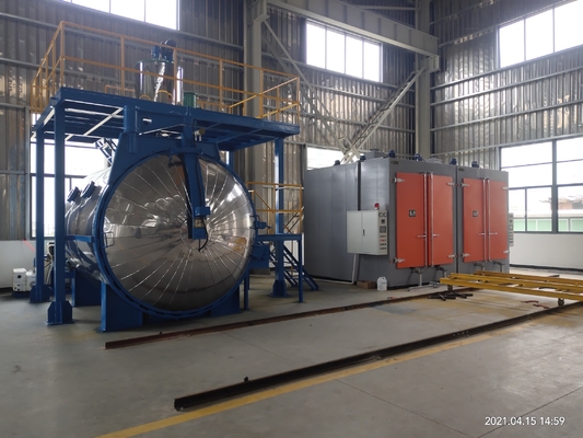 Equipamento de fundição de resina de vácuo para transformadores de tipo seco