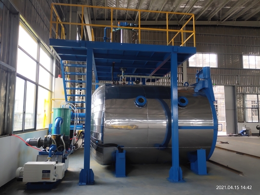 Mistura e fundição de resinas epoxi para transformadores de energia