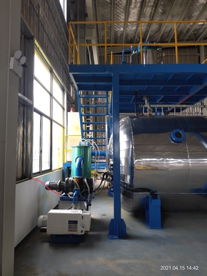 Mistura e fundição de resinas epoxi para transformadores de energia