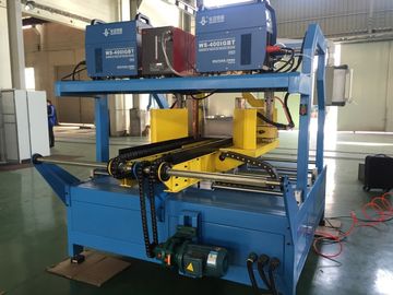 Maquinaria média da fabricação do transformador, máquina de soldadura ondulada automática da placa