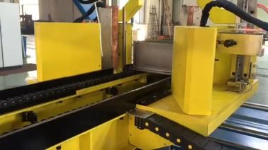 Maquinaria média da fabricação do transformador, máquina de soldadura ondulada automática da placa